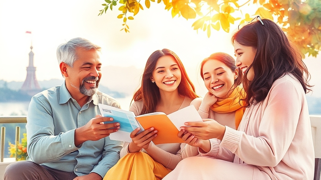 다낭 가족여행, 얼마면 될까? (watercolor 스타일)