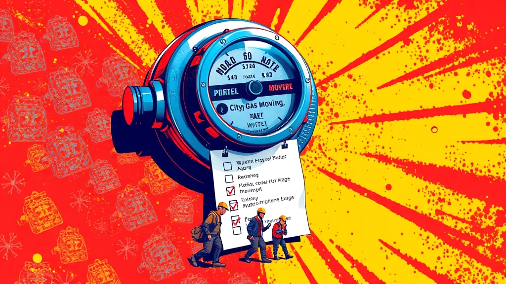 도시가스, 단계별 처리 방법은? (popart 스타일)