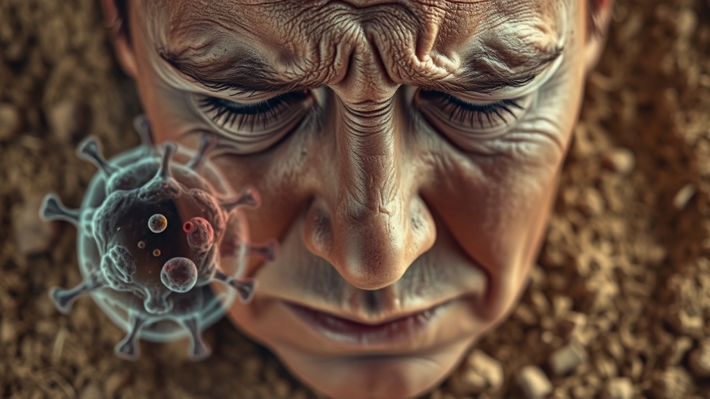 부비동암의 원인 및 위험 요인 (realistic 스타일)