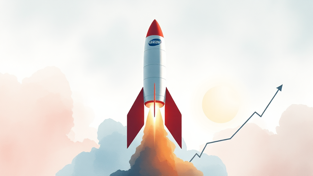 삼성스팩13호 투자 접근법 (watercolor 스타일)