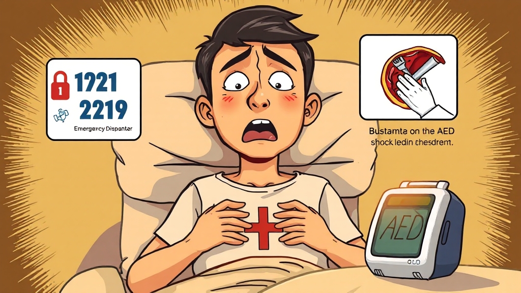 진단과 응급 처치 방법 (cartoon 스타일)