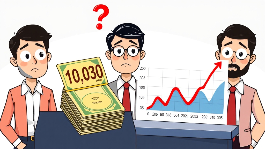 2025년 최저시급 인상 (cartoon 스타일)