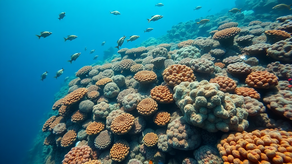 꿈결 같은 바다와 화산의 섬 (realistic 스타일)