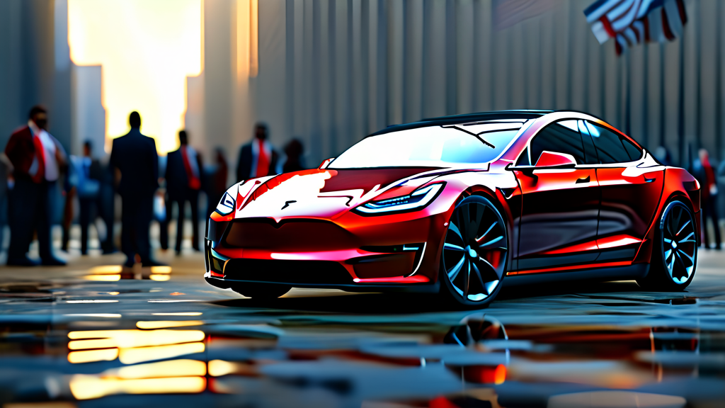 테슬라 주가 하락, 그 이면의 진짜 이유는? (realistic 스타일)