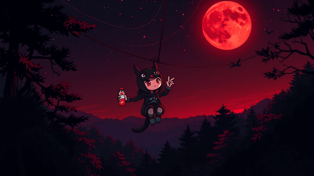 귀몽 체험 가이드 및 꿀팁 (cartoon 스타일)