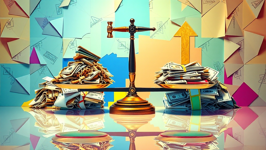 채무조정 제도, 나에게 맞는 선택은? (popart 스타일)