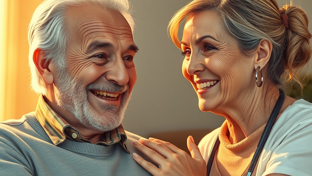 보람과 어려움 공존 (realistic 스타일)