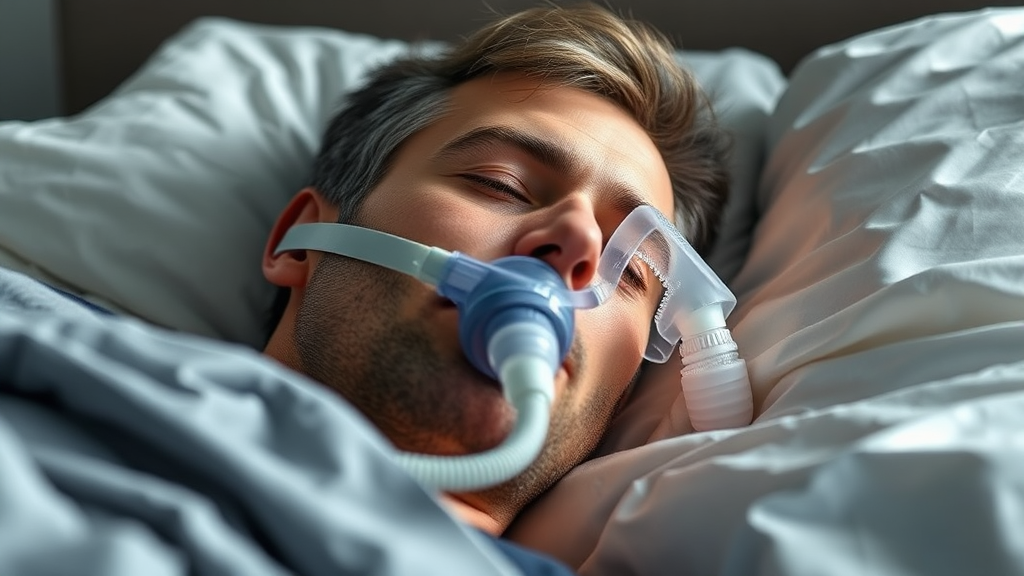 양압기, 어떻게 사용해야 효과적일까? 사용법 및 주의사항 (realistic 스타일)