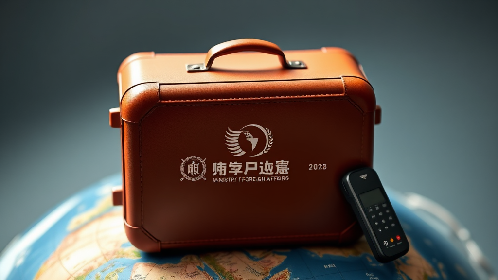 안전한 해외여행, 외교부와 함께! (realistic 스타일)