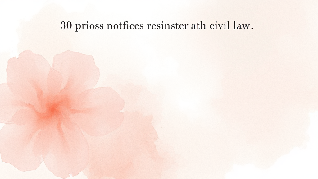 퇴사 통보 시기: 민법과 근로기준법의 차이 (watercolor 스타일)