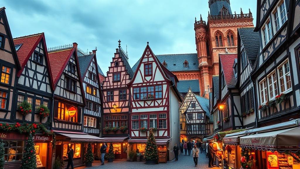 스트라스부르 필수 명소 (realistic 스타일)