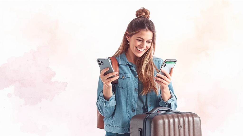 숙박 예약 전략 및 팁 (watercolor 스타일)