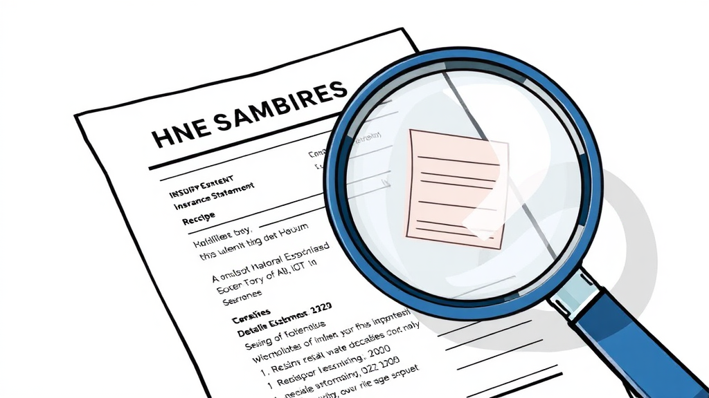 청구 전 필수 준비 서류 (illustration 스타일)