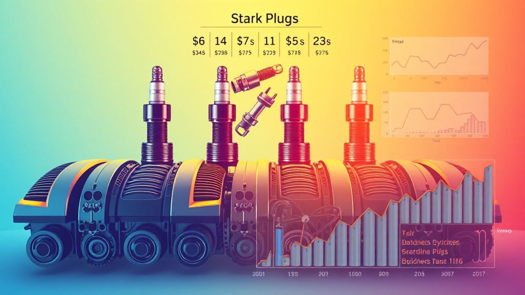 점화플러그 교체 비용, 얼마나 들까? (illustration 스타일)