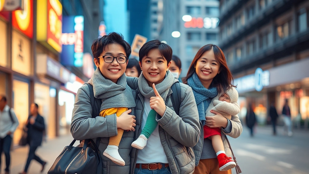 부모 맞춤형 보육 서비스 확대 (realistic 스타일)