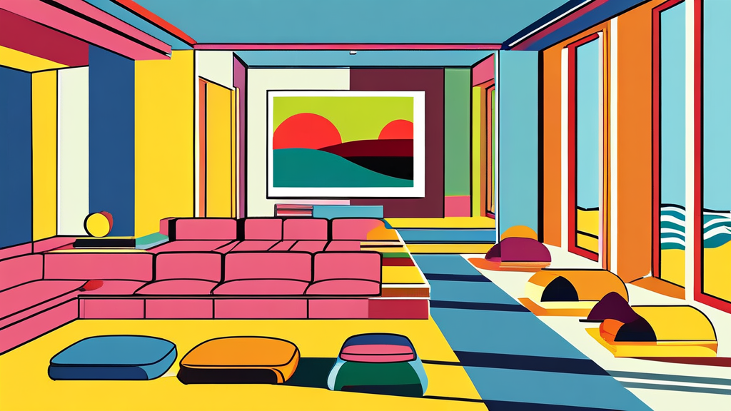 경기도자미술관 관람 안내 (illustration 스타일)