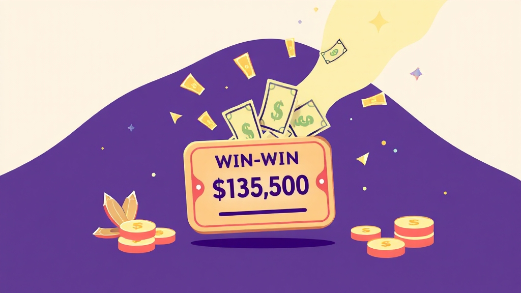 환급 예상 금액, 미리 확인! (illustration 스타일)