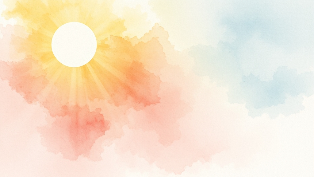 저신용자, 1000만원 가능할까? (watercolor 스타일)