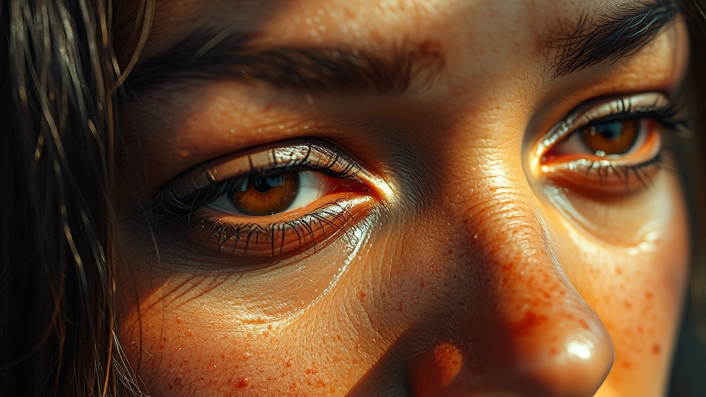 눈가 피부, 왜 문제일까? (realistic 스타일)