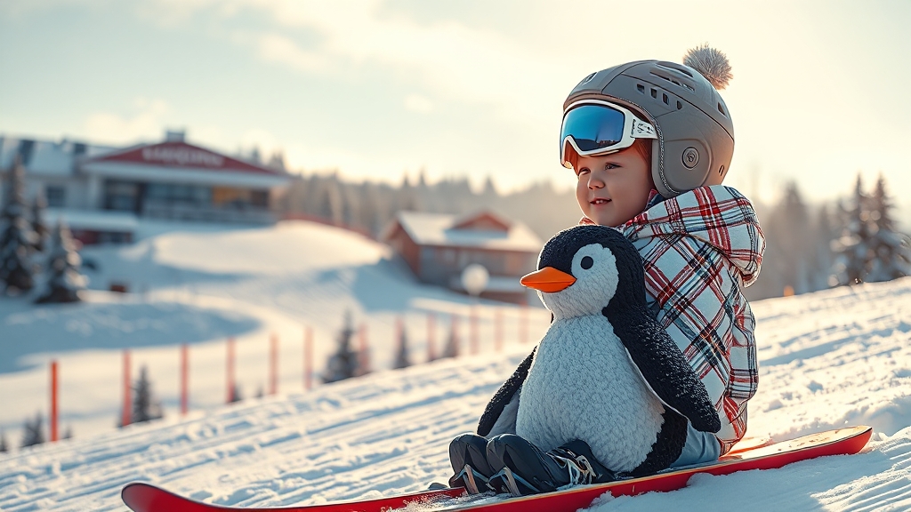 용평리조트 슬로프 정보 (realistic 스타일)