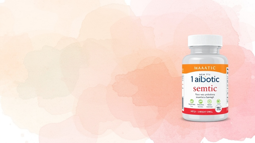 매스틱 유산균 선택 시 고려사항 (watercolor 스타일)