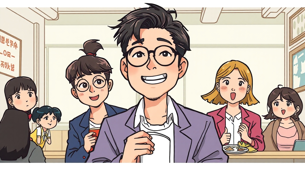 시청률 및 시청자 반응 분석 (cartoon 스타일)