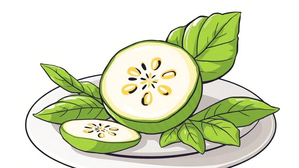 히카마 영양 성분 분석 (illustration 스타일)