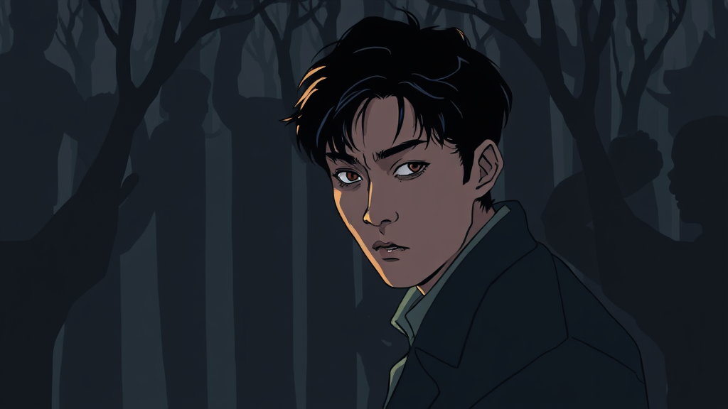 엇갈리는 진술, 혼란 가중 (illustration 스타일)