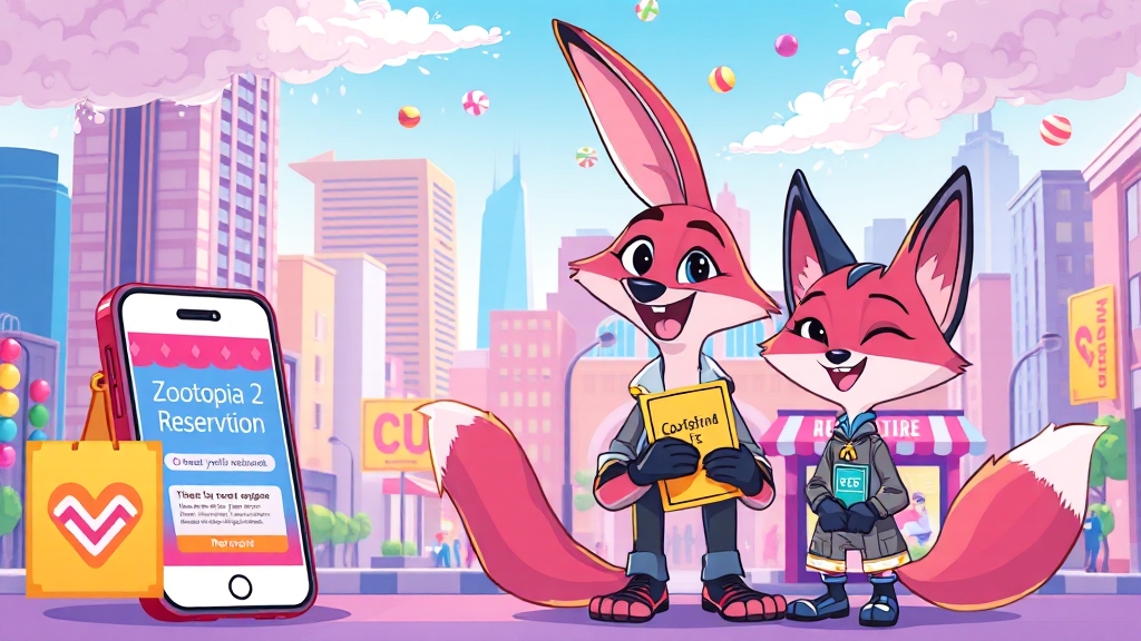 온라인 예매 완벽 가이드 (cartoon 스타일)