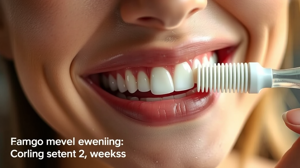 사용법 및 효과적인 미백 관리 팁 (realistic 스타일)