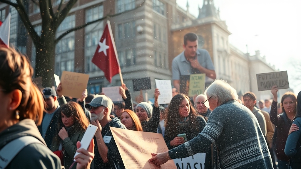 국민청원 제도의 한계 (realistic 스타일)