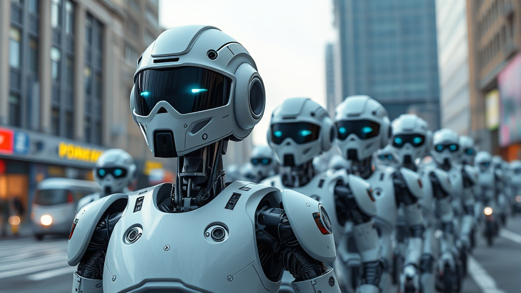 피지컬 AI 투자 전략과 시장 전망 (realistic 스타일)