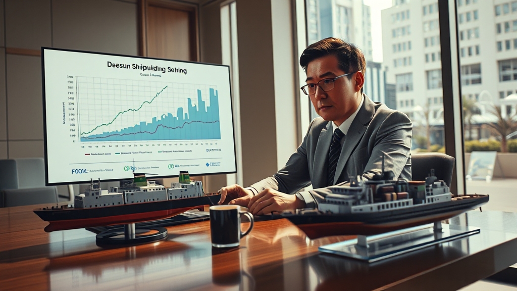 유사 기업 비교, 투자 판단은? (realistic 스타일)