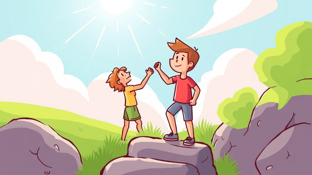 개인회생 대출 자격 조건 (cartoon 스타일)