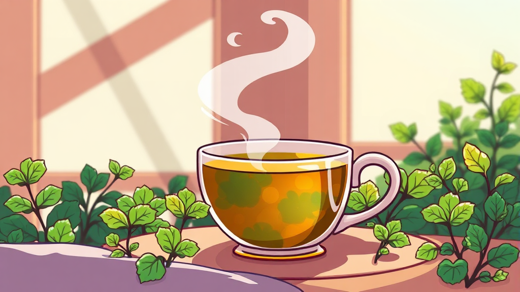 쐐기풀차, 맛있게 끓이는 법 (cartoon 스타일)