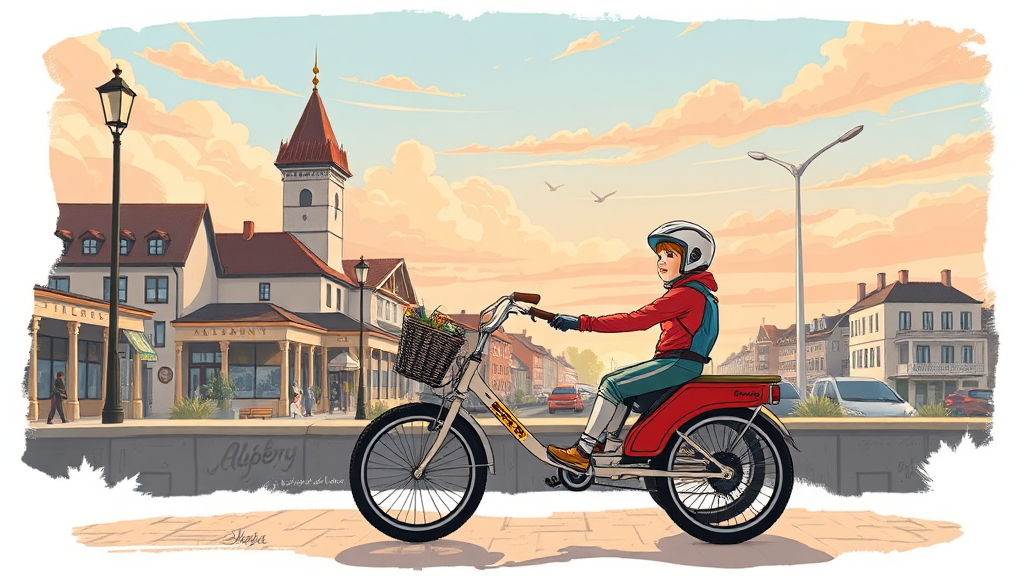 올보르 트라이크, 당신의 올보르 여행을 더욱 특별하게 (illustration 스타일)