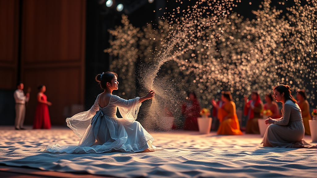 주요 출연진 및 공연 경력 (realistic 스타일)