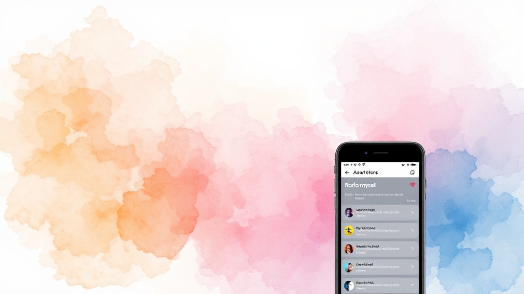 아사나, 모바일 앱으로 더 편리하게 (watercolor 스타일)