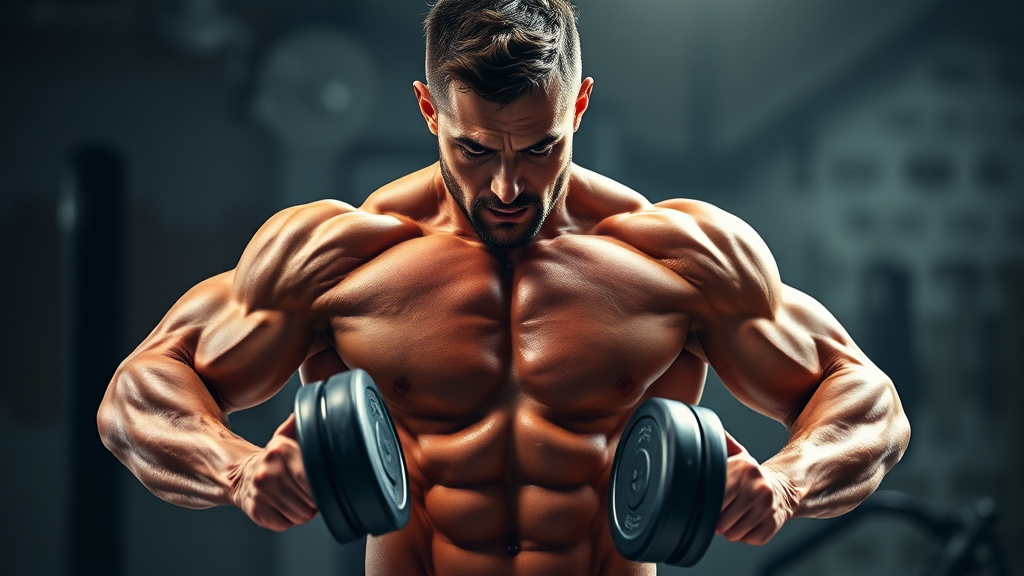 크레아틴 효과와 원리 (realistic 스타일)