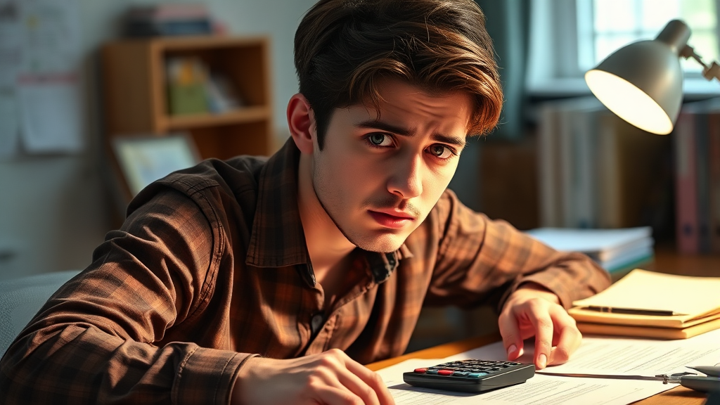 학자금 대출 종류별 특징 비교 (realistic 스타일)