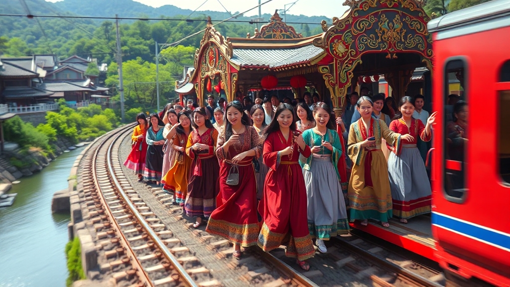 KTX vs SRT 비교 (realistic 스타일)