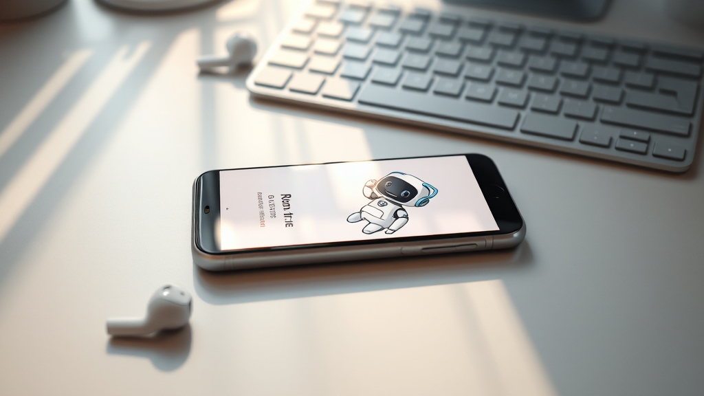 ARS 및 챗봇 상담 안내 (realistic 스타일)