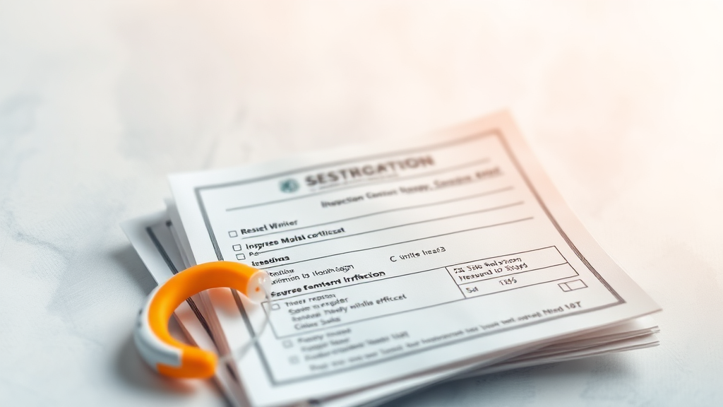 신청부터 수령까지: 보청기 지원금 신청 절차 완벽 가이드 (watercolor 스타일)