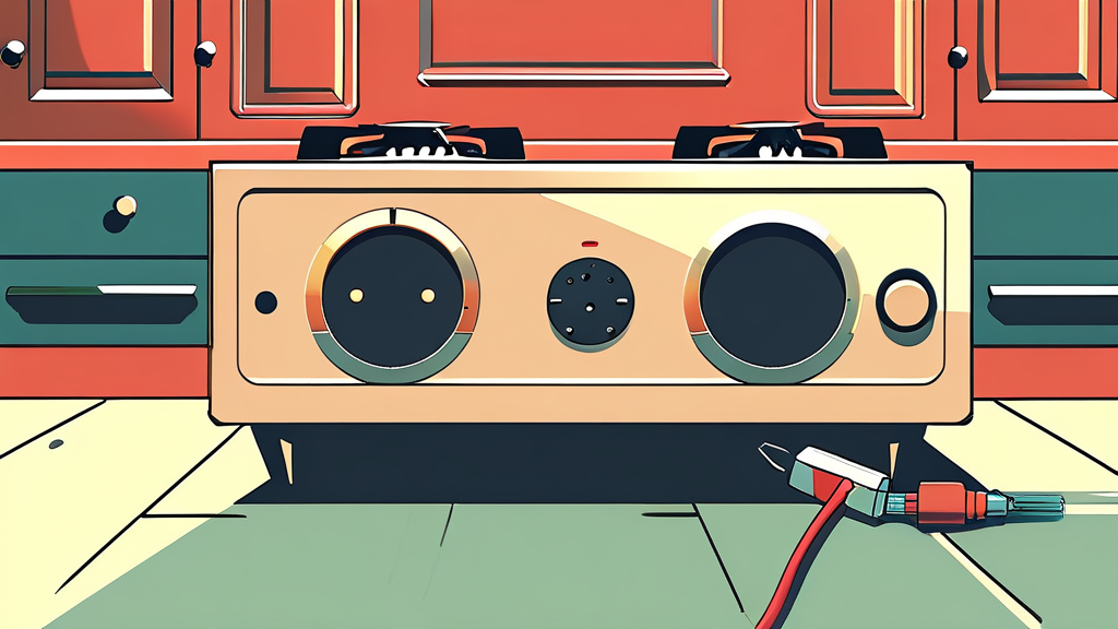 가스레인지 고장, 당황하지 않고 대처하는 법 (cartoon 스타일)