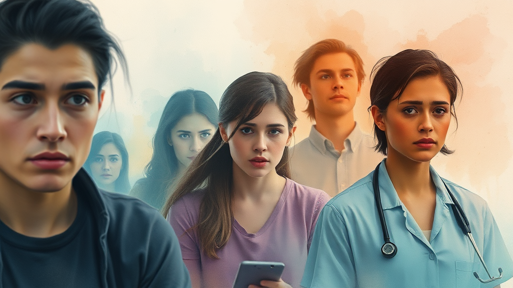 1, 2세대 실손보험 문제점 (watercolor 스타일)