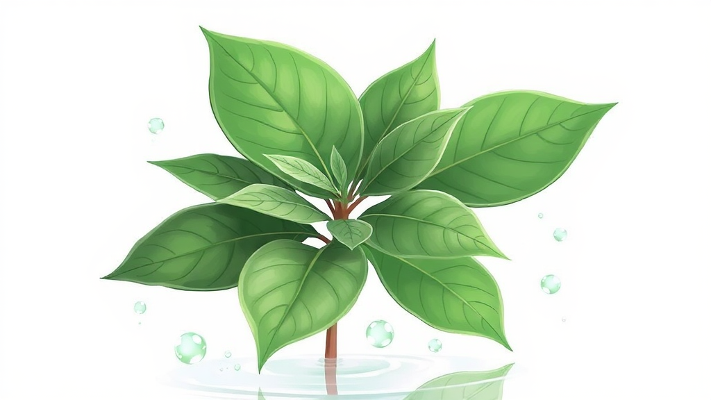 피부 건강에 미치는 영향 (illustration 스타일)