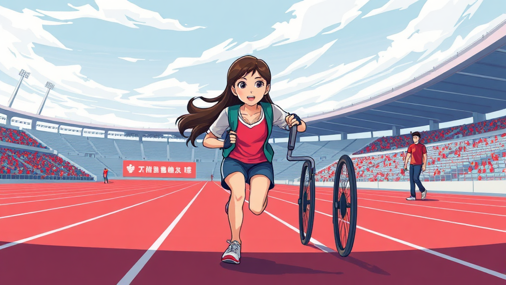 영화 ‘허들’ 개봉박두! (cartoon 스타일)