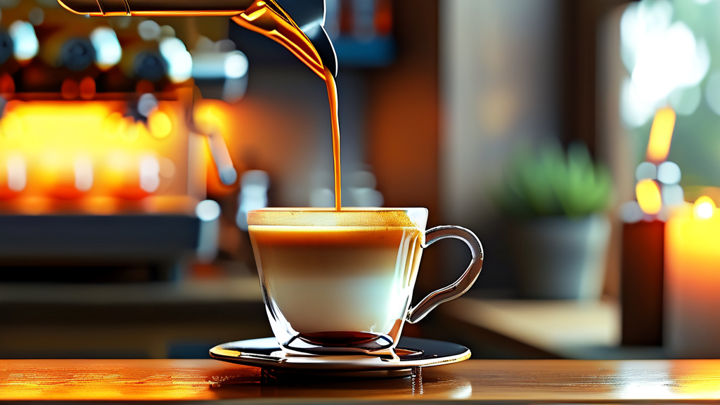 더 나은 커피 추출을 위한 액세서리: 바텀리스 포터필터 활용법 (realistic 스타일)