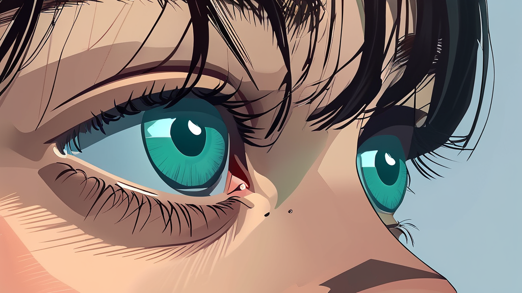 내 눈은 안구건조증일까? 자가 진단 체크리스트 (illustration 스타일)