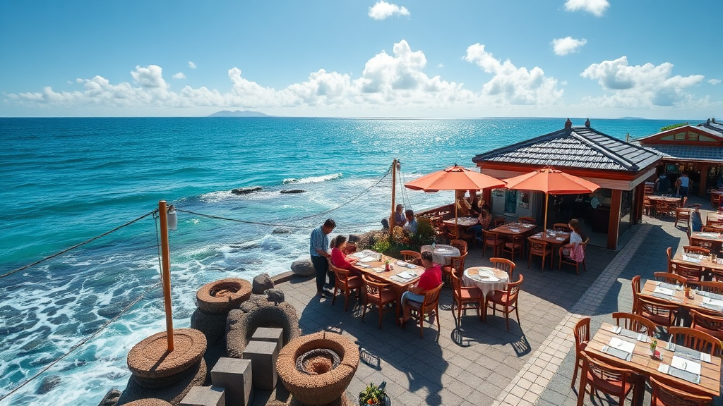 오키나와 펀패스 활용 꿀팁 (realistic 스타일)